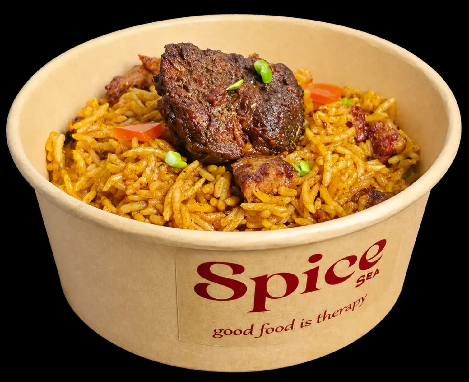 SpiceSea Foods suya jollof rice food pack